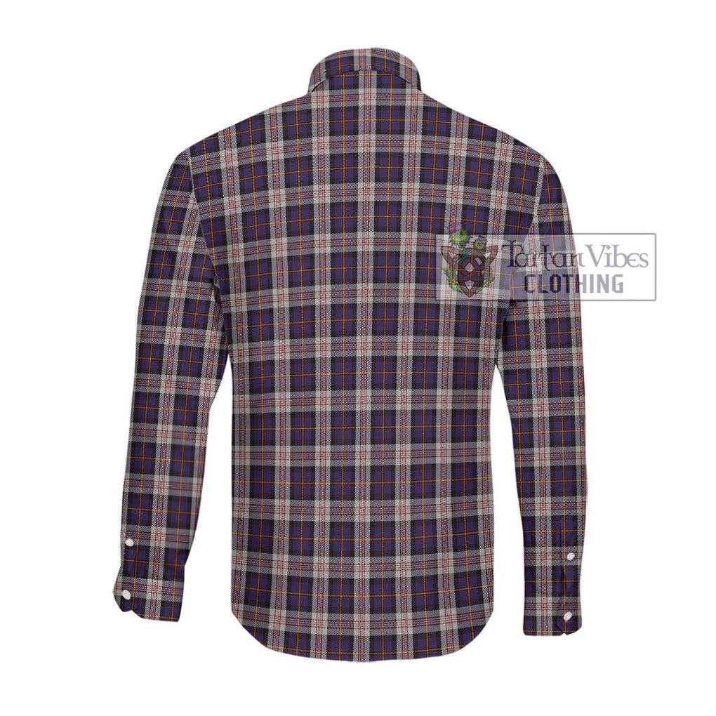 Cameron of Erracht Dress Tartan Long Sleeve Button Shirt with Family Crest DNA In Me Style - Tartanvibesclothing Shop