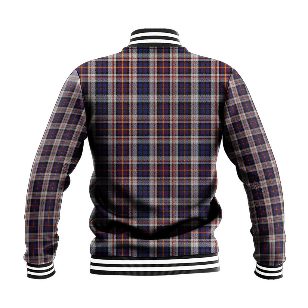 Cameron of Erracht Dress Tartan Baseball Jacket with Family Crest - Tartan Vibes Clothing