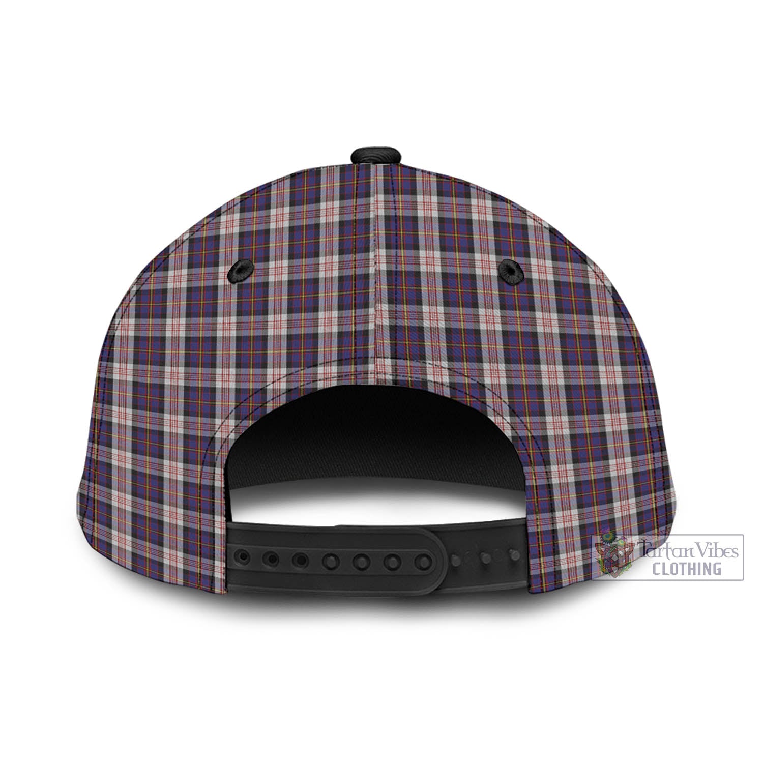 Tartan Vibes Clothing Cameron of Erracht Dress Tartan Classic Cap with Family Crest In Me Style