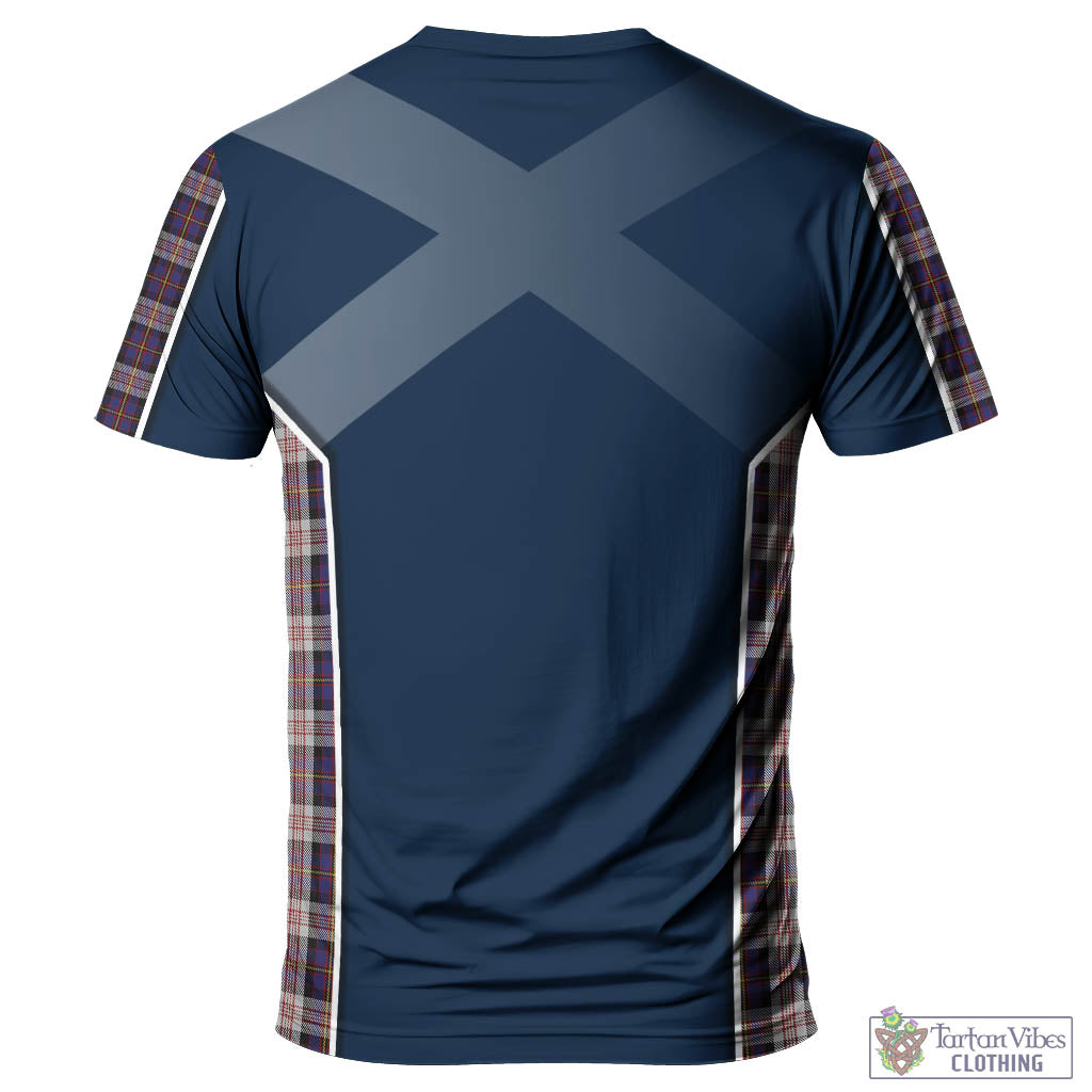 Tartan Vibes Clothing Cameron of Erracht Dress Tartan T-Shirt with Family Crest and Scottish Thistle Vibes Sport Style