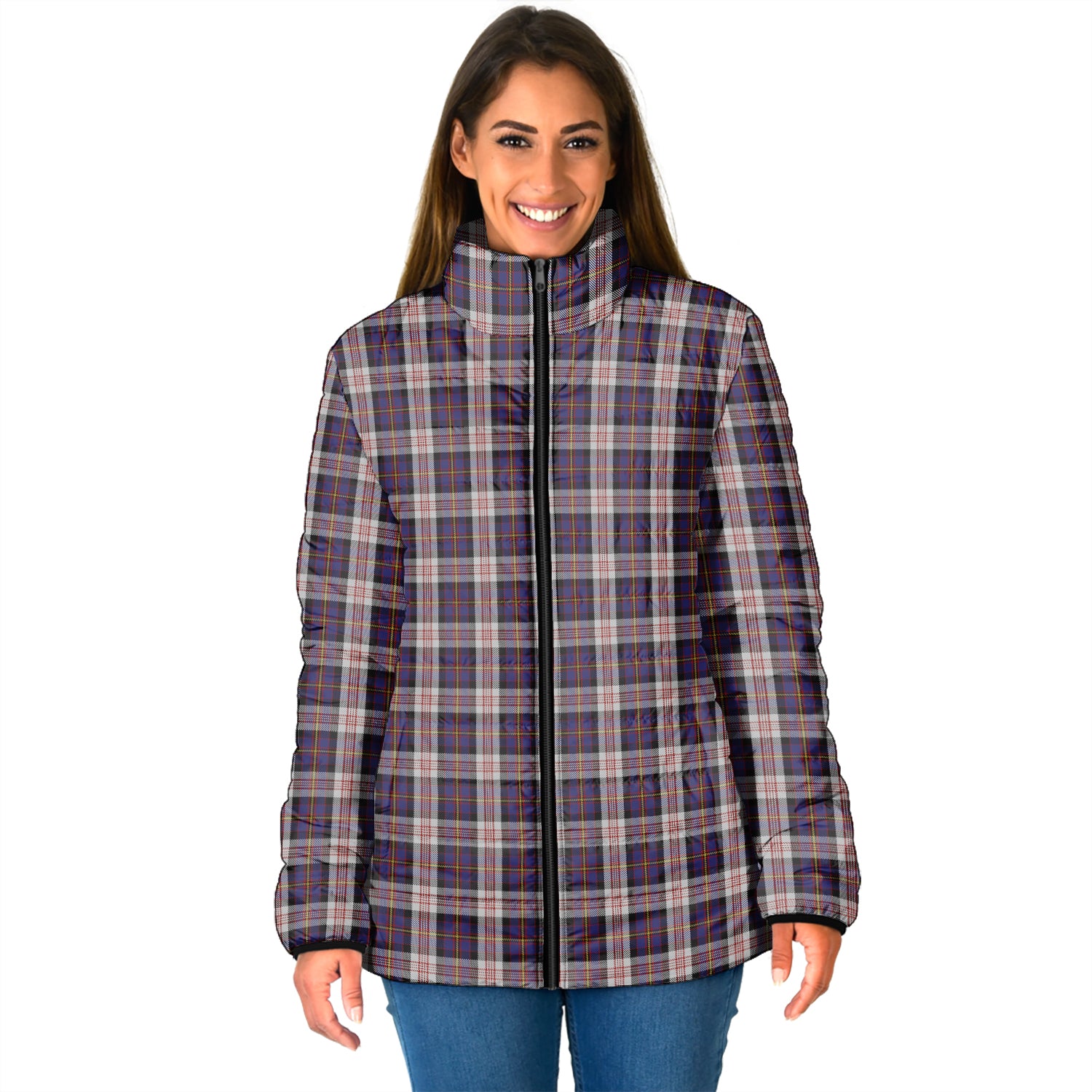 Cameron of Erracht Dress Tartan Padded Jacket - Tartan Vibes Clothing