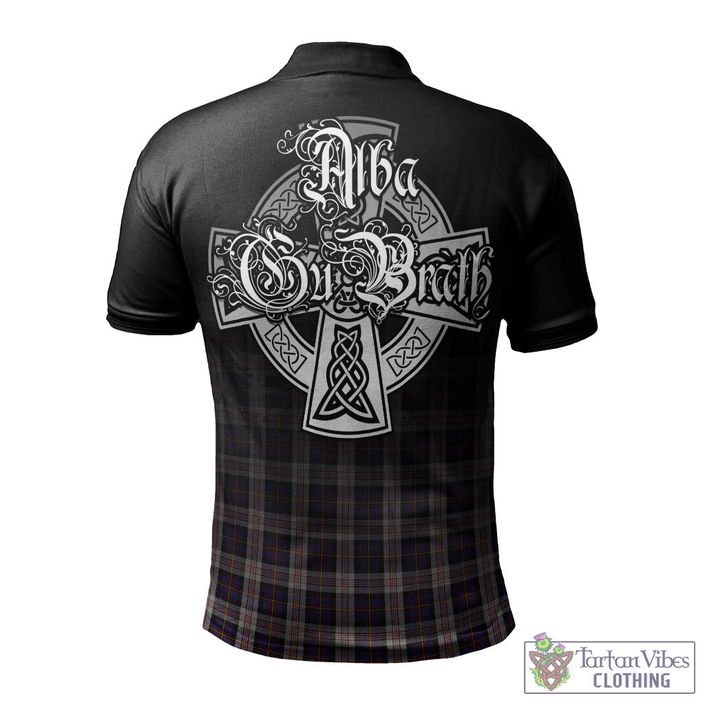 Tartan Vibes Clothing Cameron of Erracht Dress Tartan Polo Shirt Featuring Alba Gu Brath Family Crest Celtic Inspired