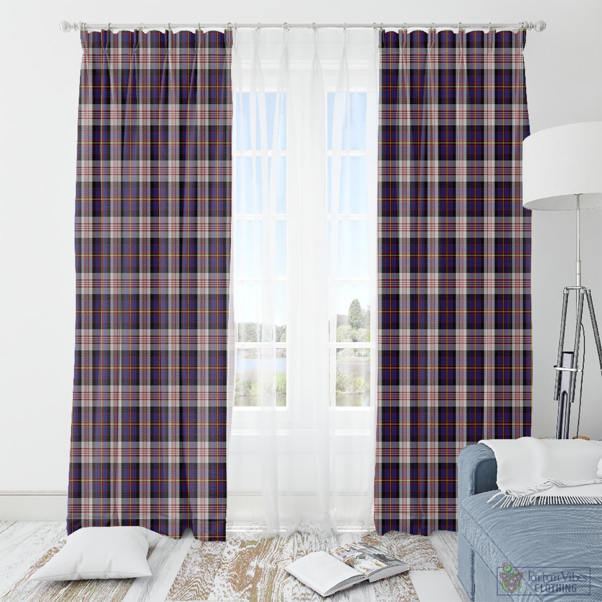 Cameron of Erracht Dress Tartan Window Curtain