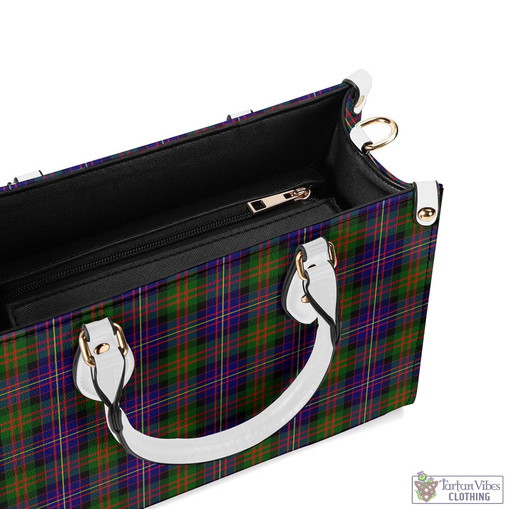 Tartan Vibes Clothing Cameron of Erracht Modern Tartan Luxury Leather Handbags