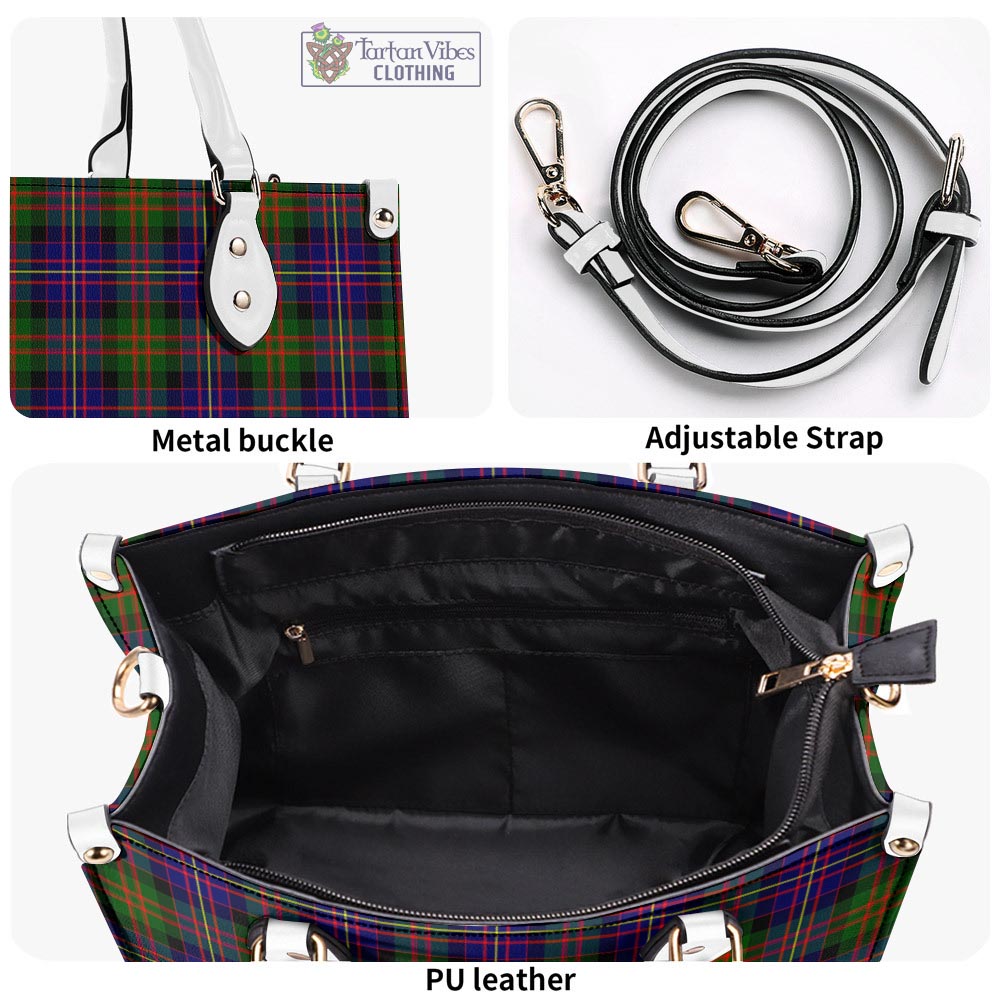 Tartan Vibes Clothing Cameron of Erracht Modern Tartan Luxury Leather Handbags