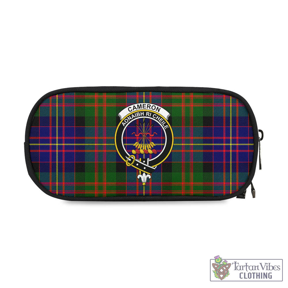 Tartan Vibes Clothing Cameron of Erracht Modern Tartan Pen and Pencil Case with Family Crest