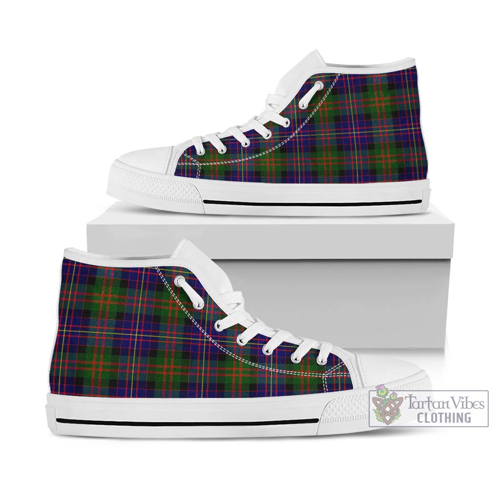 Tartan Vibes Clothing Cameron of Erracht Modern Tartan High Top Shoes