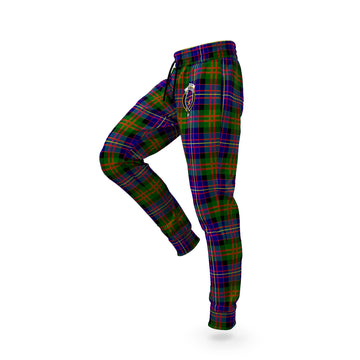 Cameron of Erracht Modern Tartan Joggers Pants with Family Crest