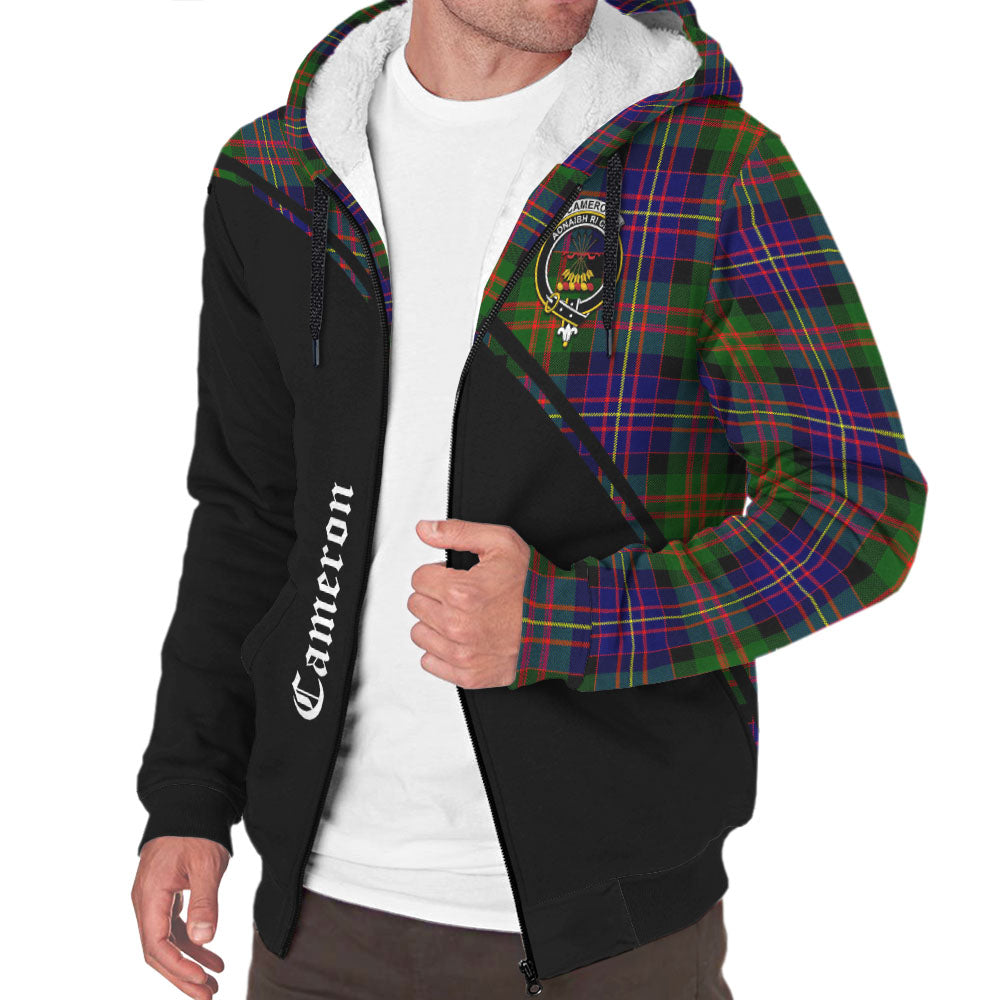 cameron-of-erracht-modern-tartan-sherpa-hoodie-with-family-crest-curve-style