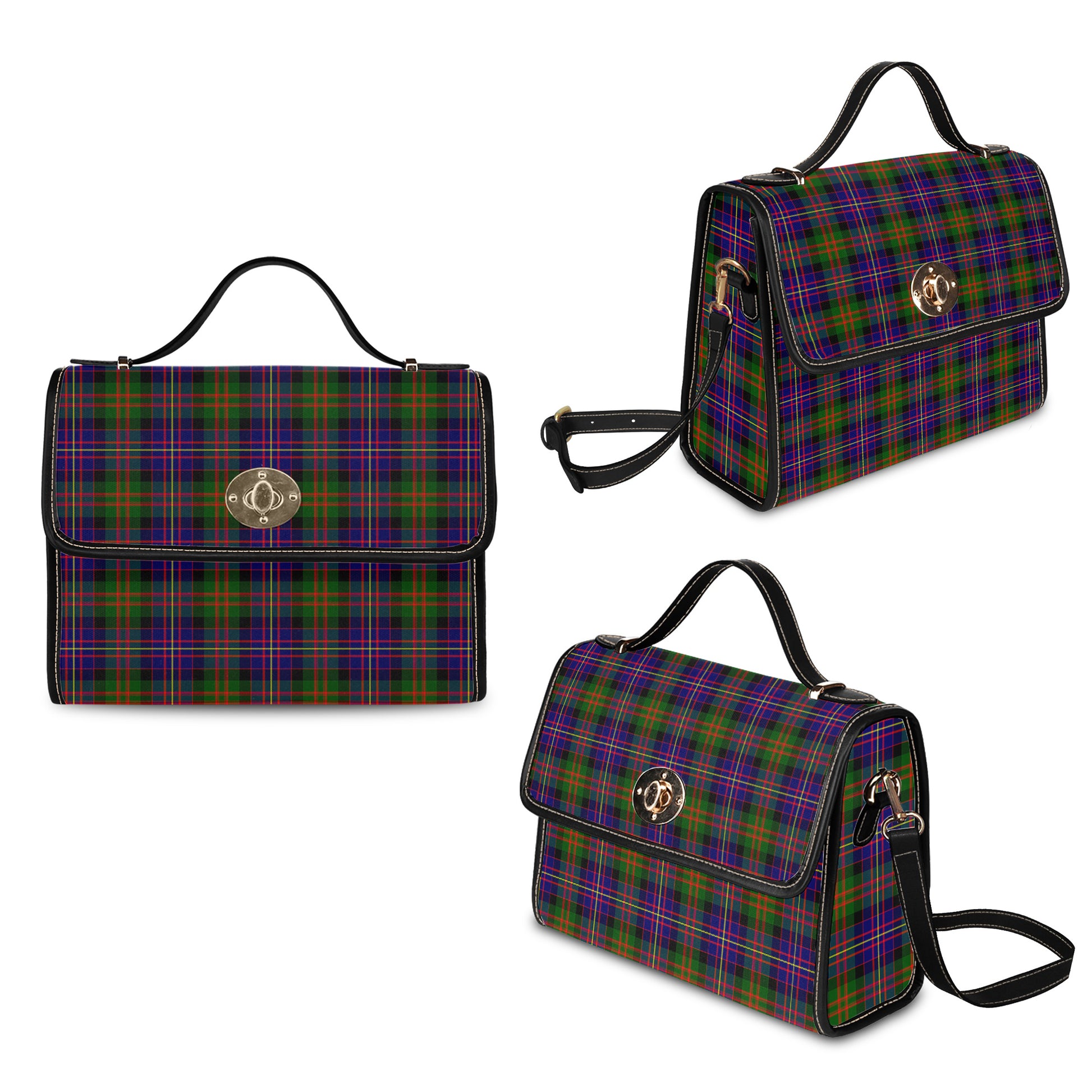 cameron-of-erracht-modern-tartan-leather-strap-waterproof-canvas-bag