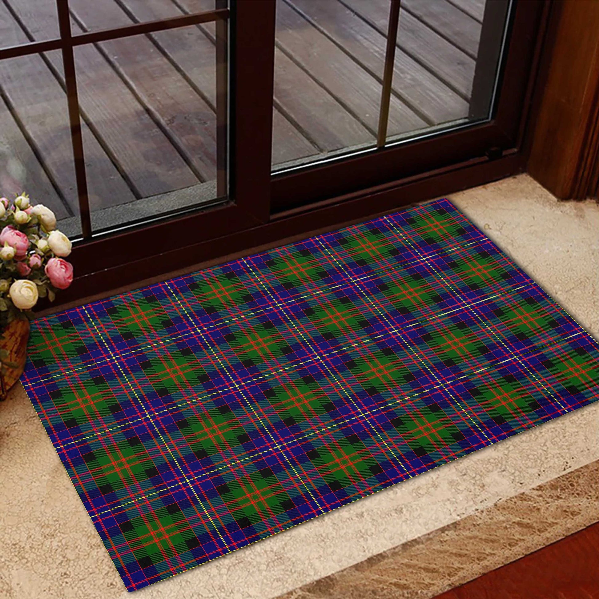 Cameron of Erracht Modern Tartan Door Mat - Tartanvibesclothing