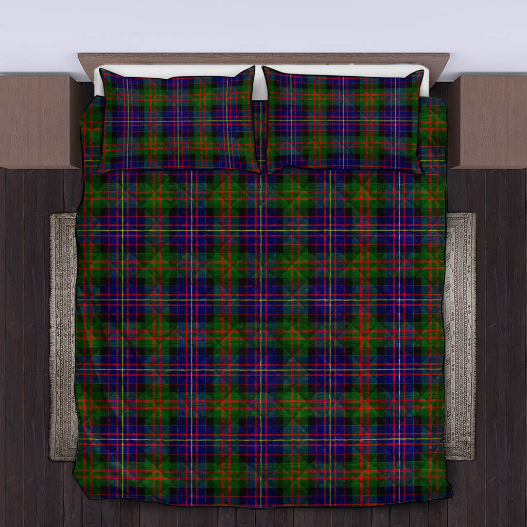 Cameron of Erracht Modern Tartan Quilt Bed Set King - Tartan Vibes Clothing