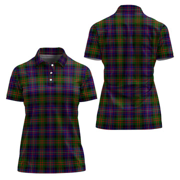 Cameron of Erracht Modern Tartan Polo Shirt For Women