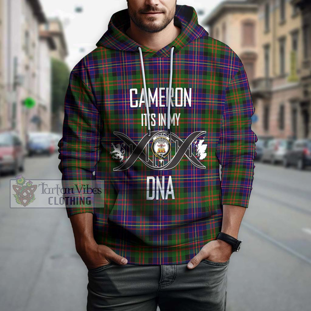 Cameron of Erracht Modern Tartan Hoodie with Family Crest DNA In Me Style Pullover Hoodie - Tartanvibesclothing Shop