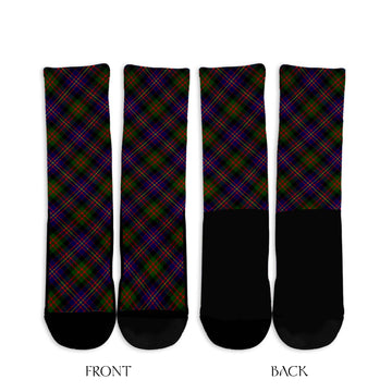 Cameron of Erracht Modern Tartan Crew Socks Cross Tartan Style