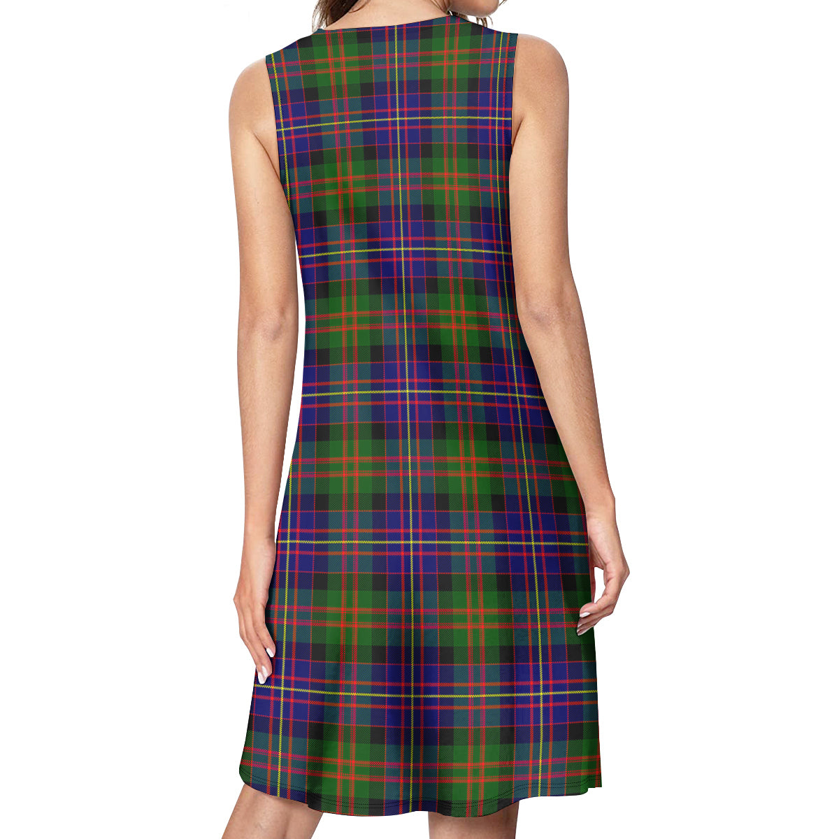 Cameron of Erracht Modern Tartan Womens Casual Dresses - Tartanvibesclothing