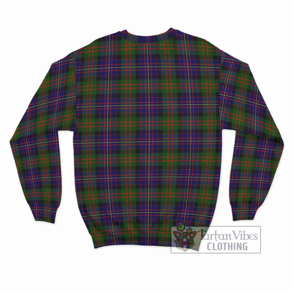 Cameron of Erracht Modern Tartan Sweatshirt with Family Crest DNA In Me Style - Tartanvibesclothing Shop