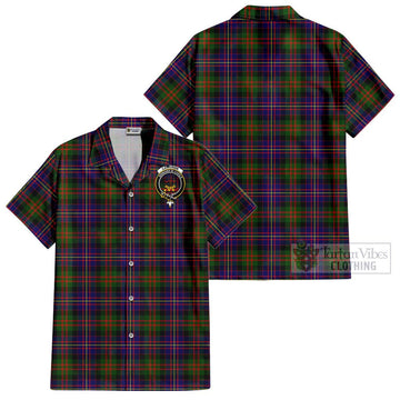 Cameron of Erracht Modern Tartan Cotton Hawaiian Shirt with Family Crest