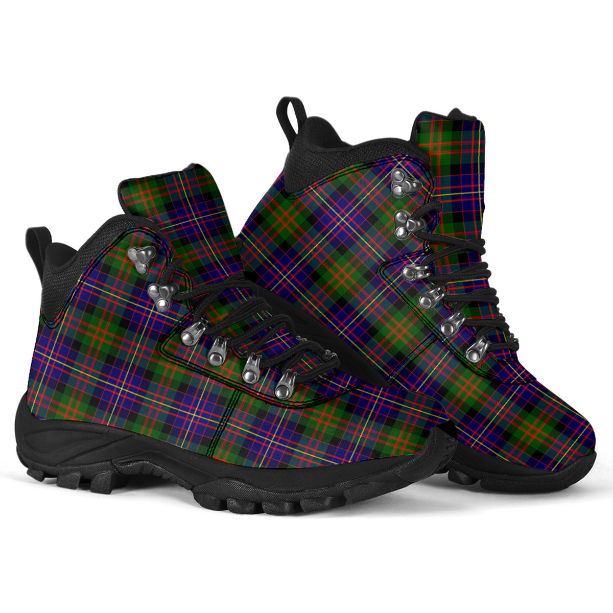 Cameron of Erracht Modern Tartan Alpine Boots - Tartanvibesclothing