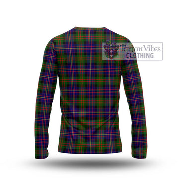 Cameron of Erracht Modern Tartan Long Sleeve T-Shirt with Family Crest DNA In Me Style