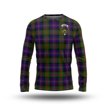 Cameron of Erracht Modern Tartan Long Sleeve T-Shirt with Family Crest