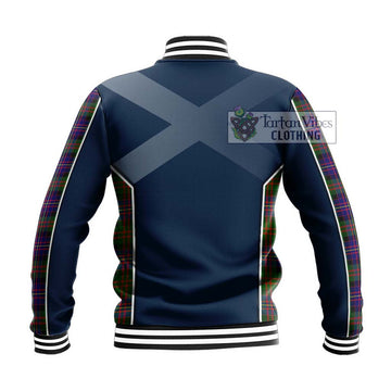 Cameron of Erracht Modern Tartan Baseball Jacket with Family Crest and Lion Rampant Vibes Sport Style