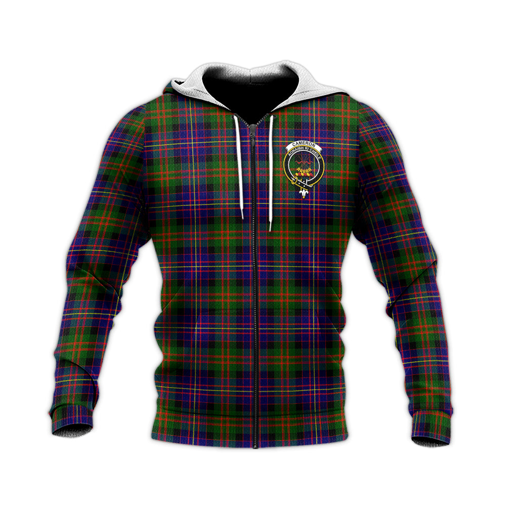 cameron-of-erracht-modern-tartan-knitted-hoodie-with-family-crest