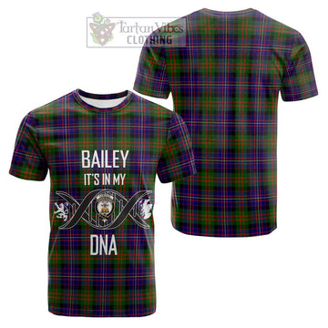 Cameron of Erracht Modern Tartan Cotton T-shirt with Family Crest DNA In Me Style