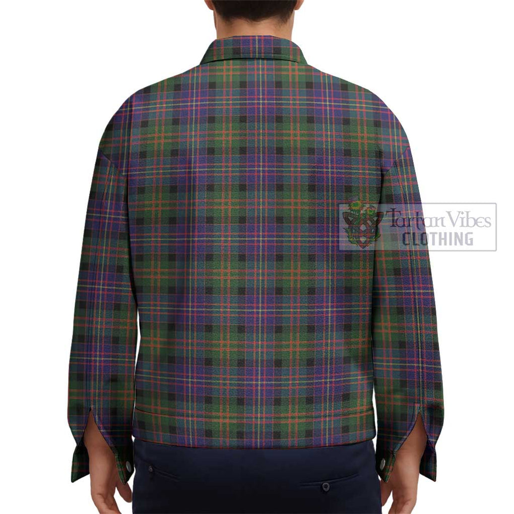 Cameron of Erracht Modern Tartan Unisex Lapel Cotton Jacket - Tartan Vibes Clothing