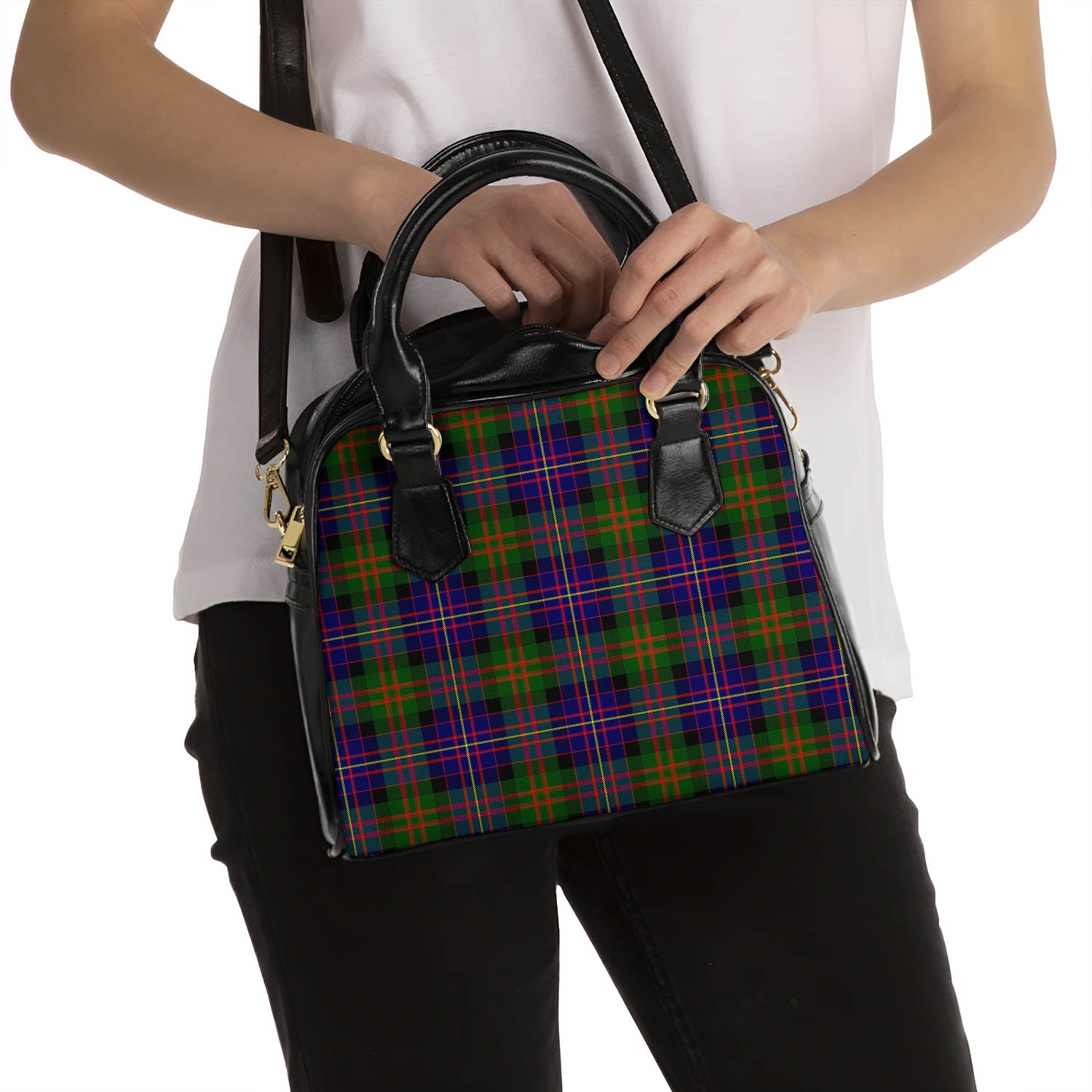 Cameron of Erracht Modern Tartan Shoulder Handbags - Tartanvibesclothing