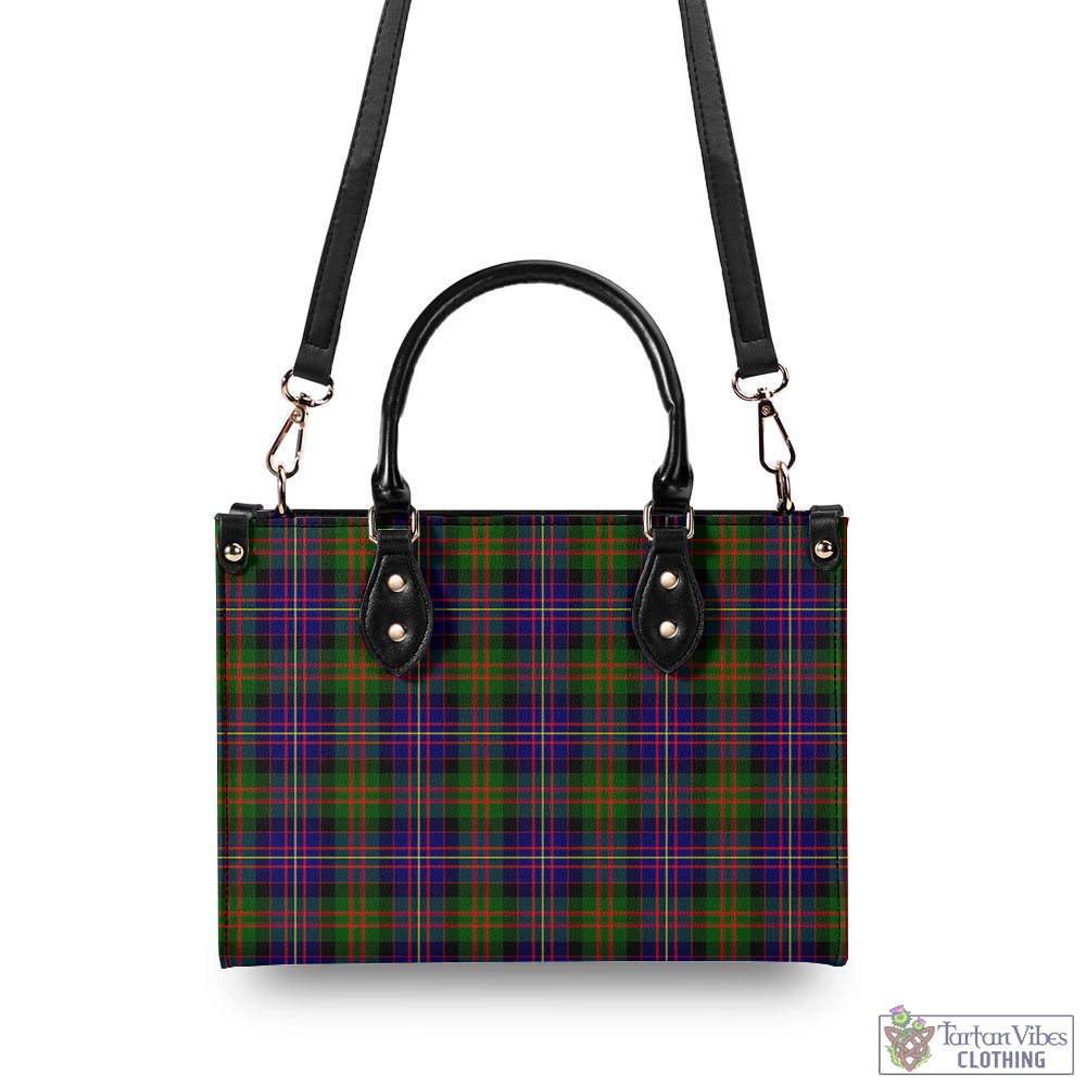 Tartan Vibes Clothing Cameron of Erracht Modern Tartan Luxury Leather Handbags