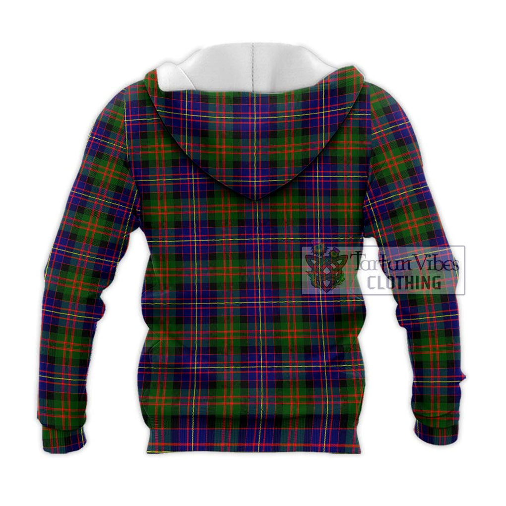 Cameron of Erracht Modern Tartan Knitted Hoodie with Family Crest DNA In Me Style - Tartanvibesclothing Shop