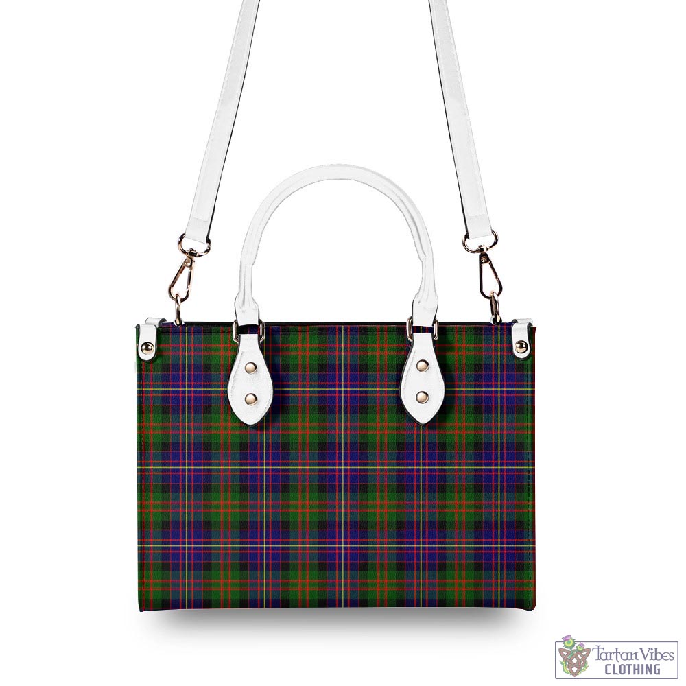 Tartan Vibes Clothing Cameron of Erracht Modern Tartan Luxury Leather Handbags