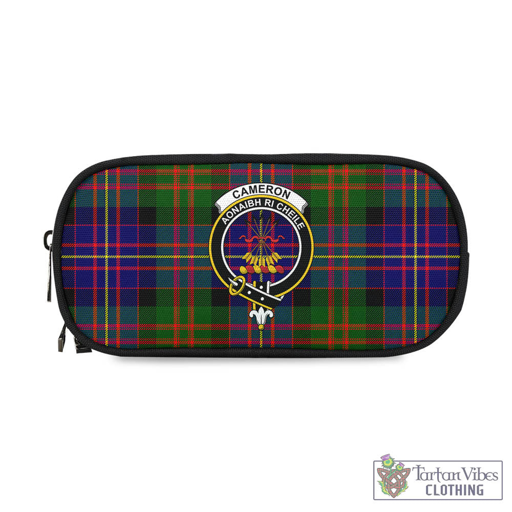 Tartan Vibes Clothing Cameron of Erracht Modern Tartan Pen and Pencil Case with Family Crest