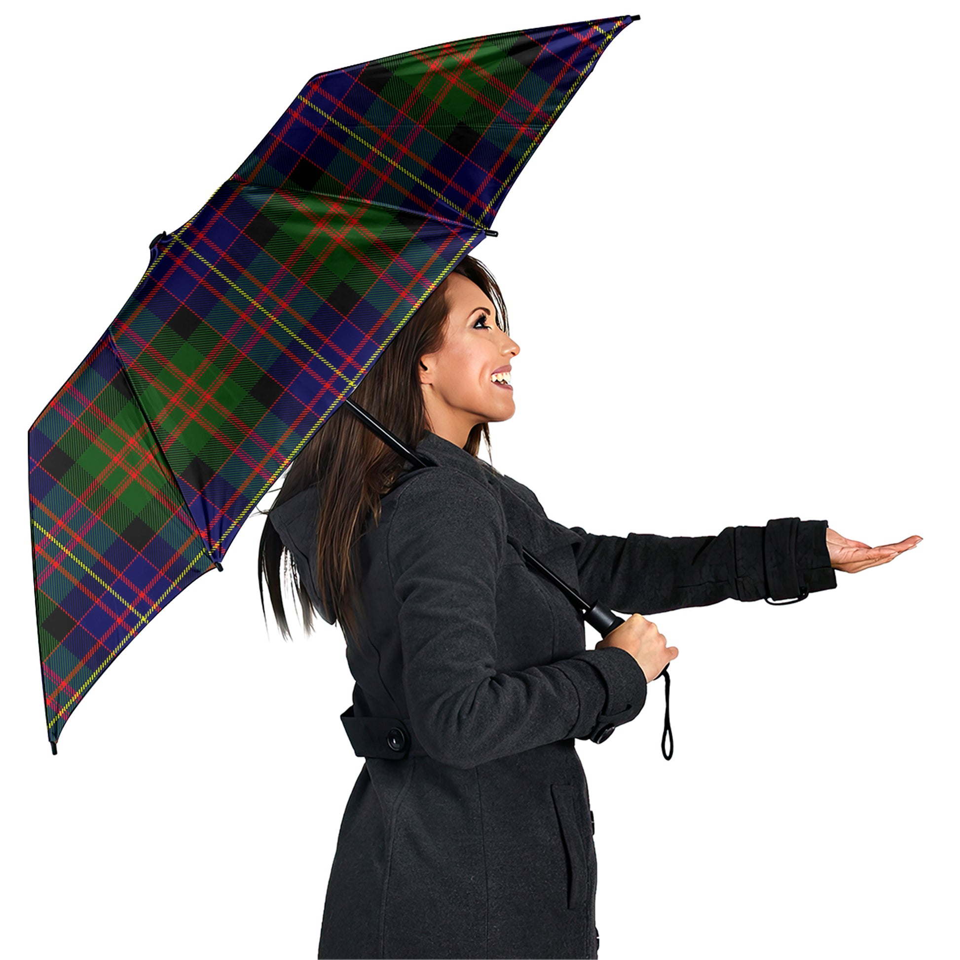 Cameron of Erracht Modern Tartan Umbrella - Tartanvibesclothing