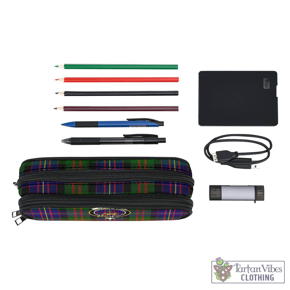 Tartan Vibes Clothing Cameron of Erracht Modern Tartan Pen and Pencil Case with Family Crest