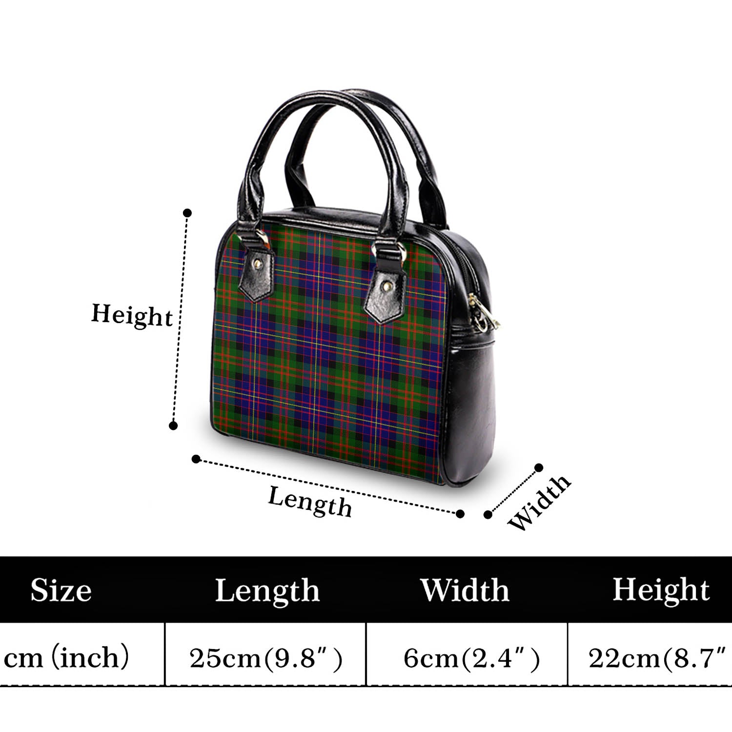 Cameron of Erracht Modern Tartan Shoulder Handbags - Tartanvibesclothing