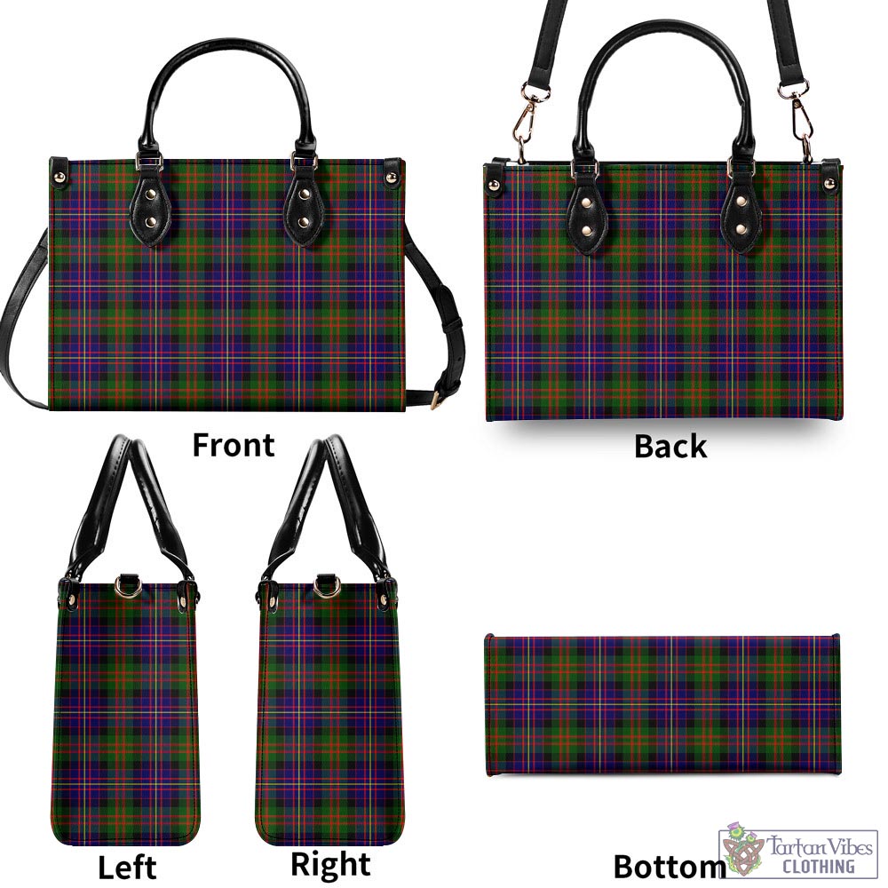 Tartan Vibes Clothing Cameron of Erracht Modern Tartan Luxury Leather Handbags