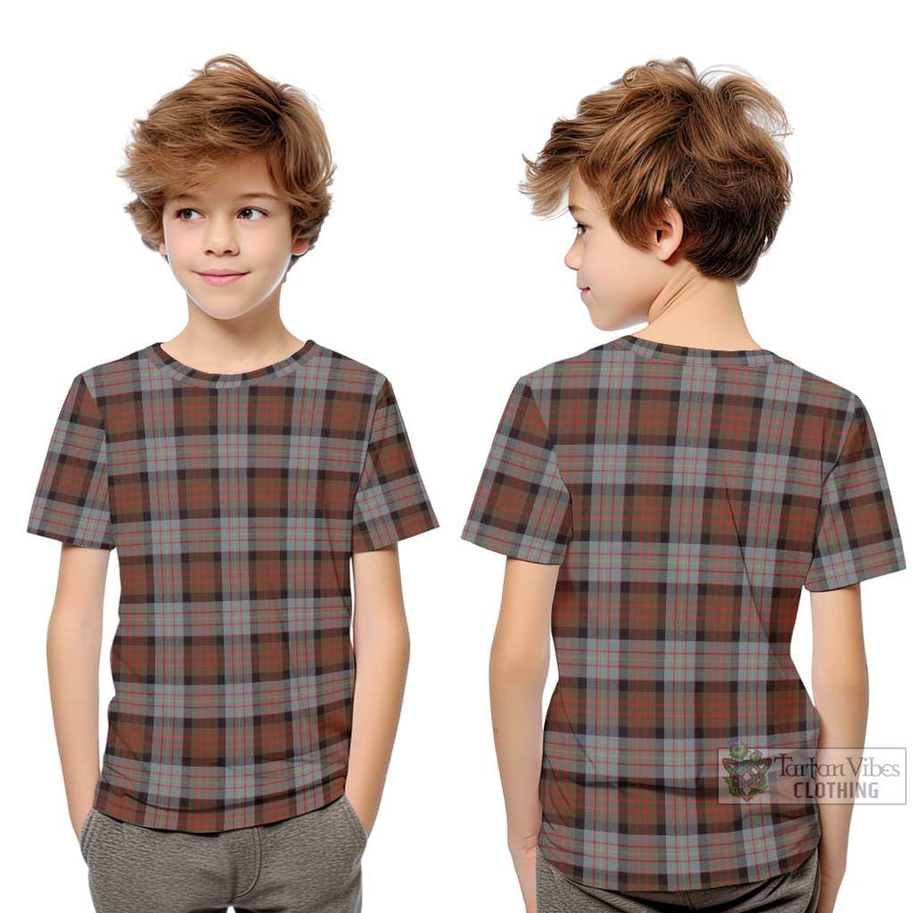 Cameron of Erracht Weathered Tartan Kid T-Shirt Youth XL Size14 - Tartanvibesclothing Shop