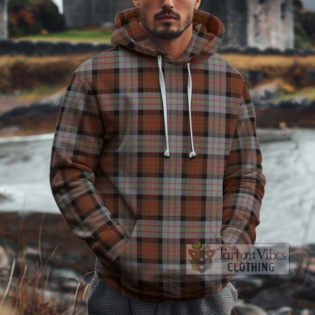 Cameron of Erracht Weathered Tartan Cotton Hoodie Pullover Hoodie XS - Tartan Vibes Clothing