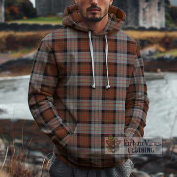 Cameron of Erracht Weathered Tartan Cotton Hoodie