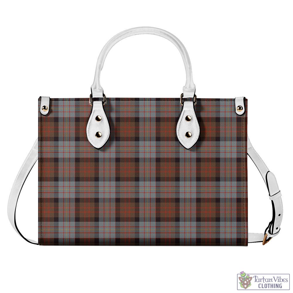 Tartan Vibes Clothing Cameron of Erracht Weathered Tartan Luxury Leather Handbags