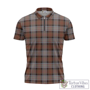 Cameron of Erracht Weathered Tartan Zipper Polo Shirt