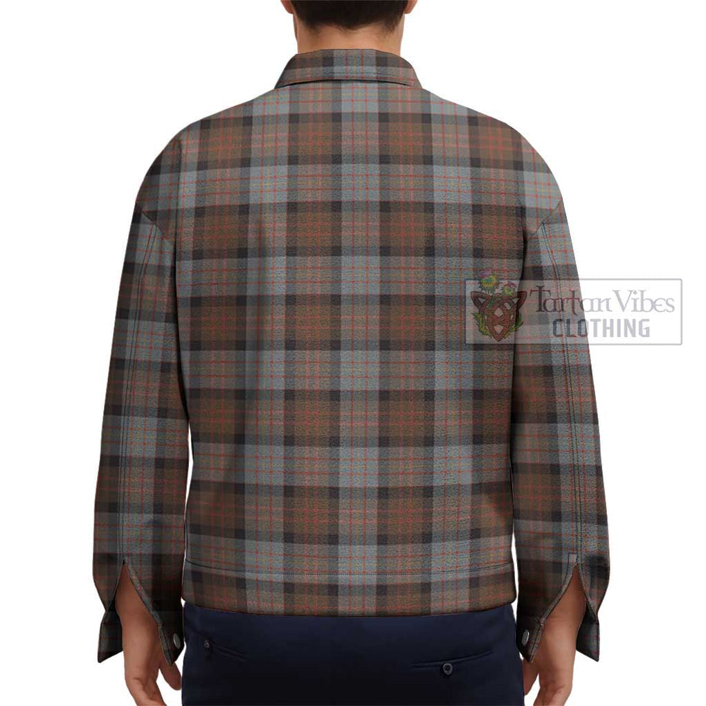 Cameron of Erracht Weathered Tartan Unisex Lapel Cotton Jacket - Tartan Vibes Clothing