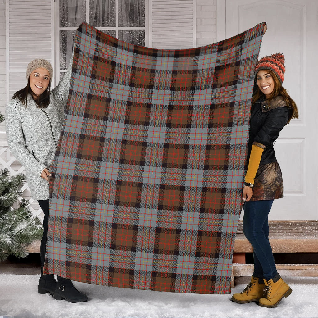 Cameron of Erracht Weathered Tartan Blanket - Tartan Vibes Clothing