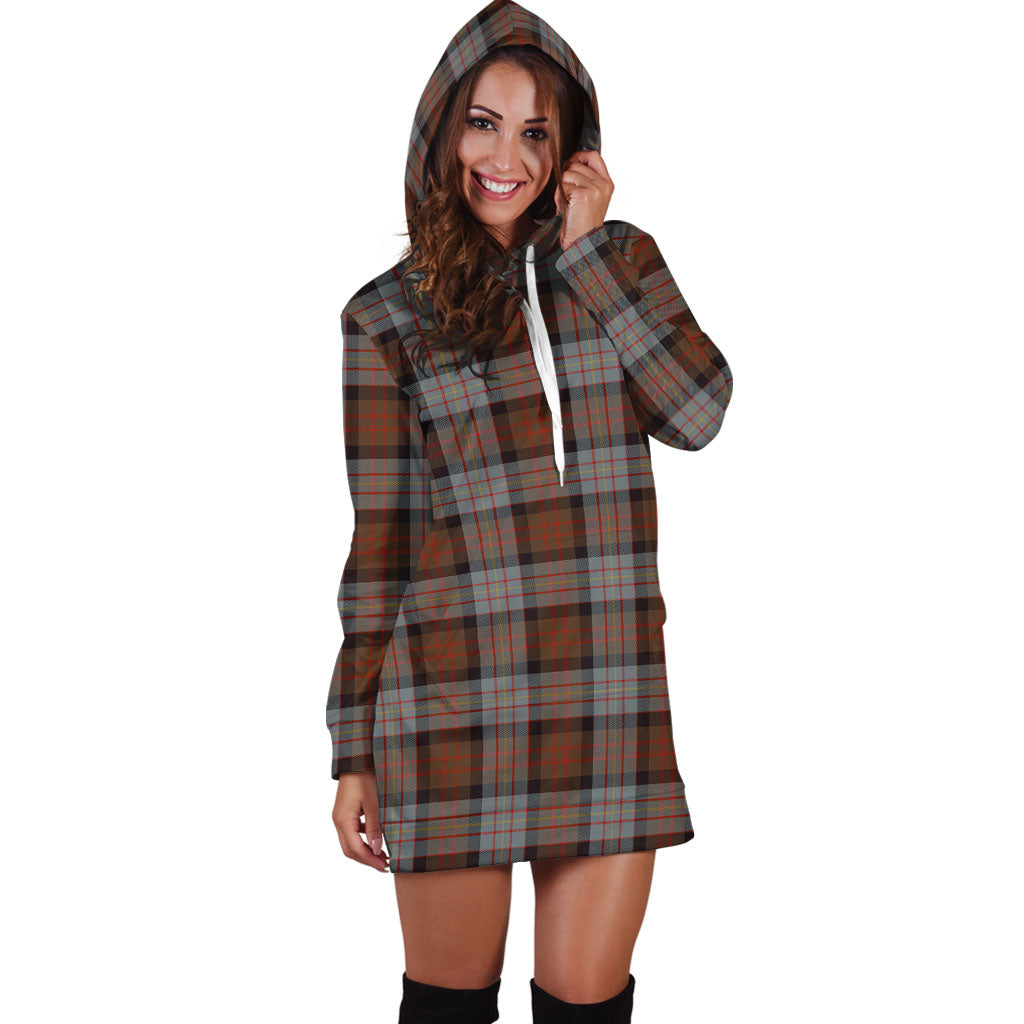 Cameron of Erracht Weathered Tartan Hoodie Dress - Tartan Vibes Clothing