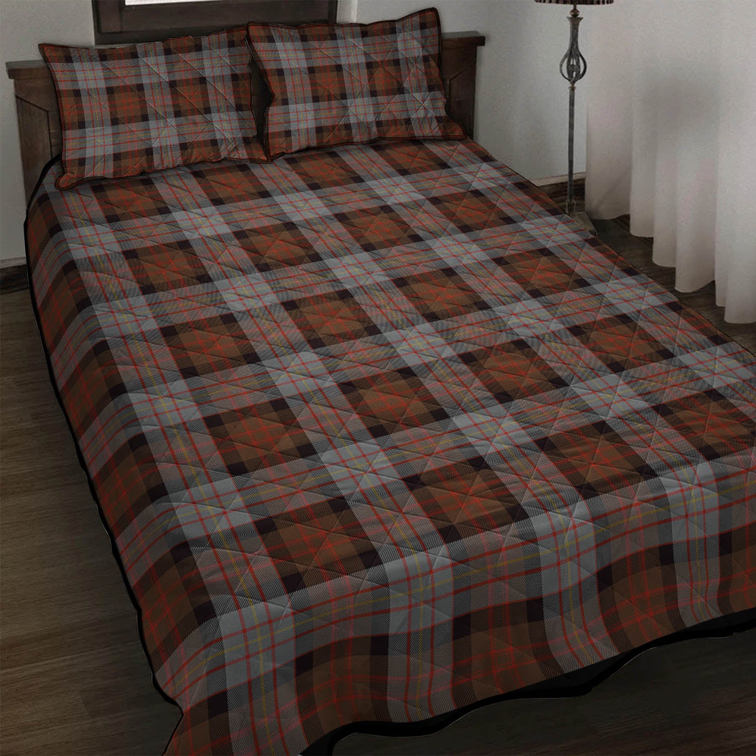 Cameron of Erracht Weathered Tartan Quilt Bed Set - Tartan Vibes Clothing