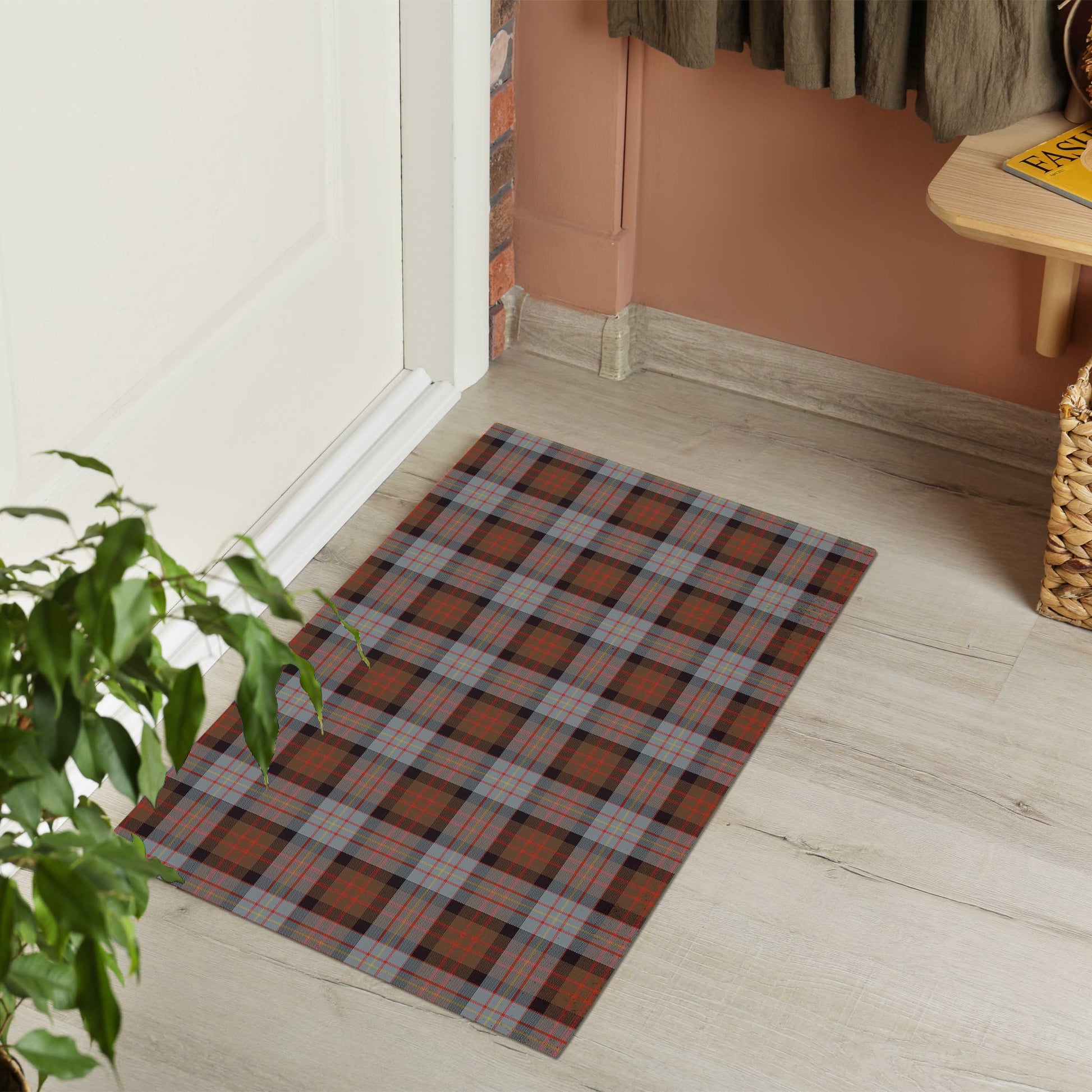 Cameron of Erracht Weathered Tartan Door Mat - Tartanvibesclothing