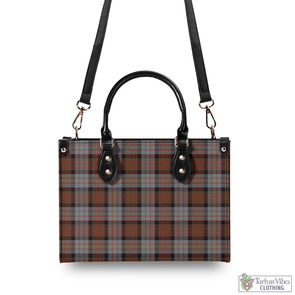 Tartan Vibes Clothing Cameron of Erracht Weathered Tartan Luxury Leather Handbags