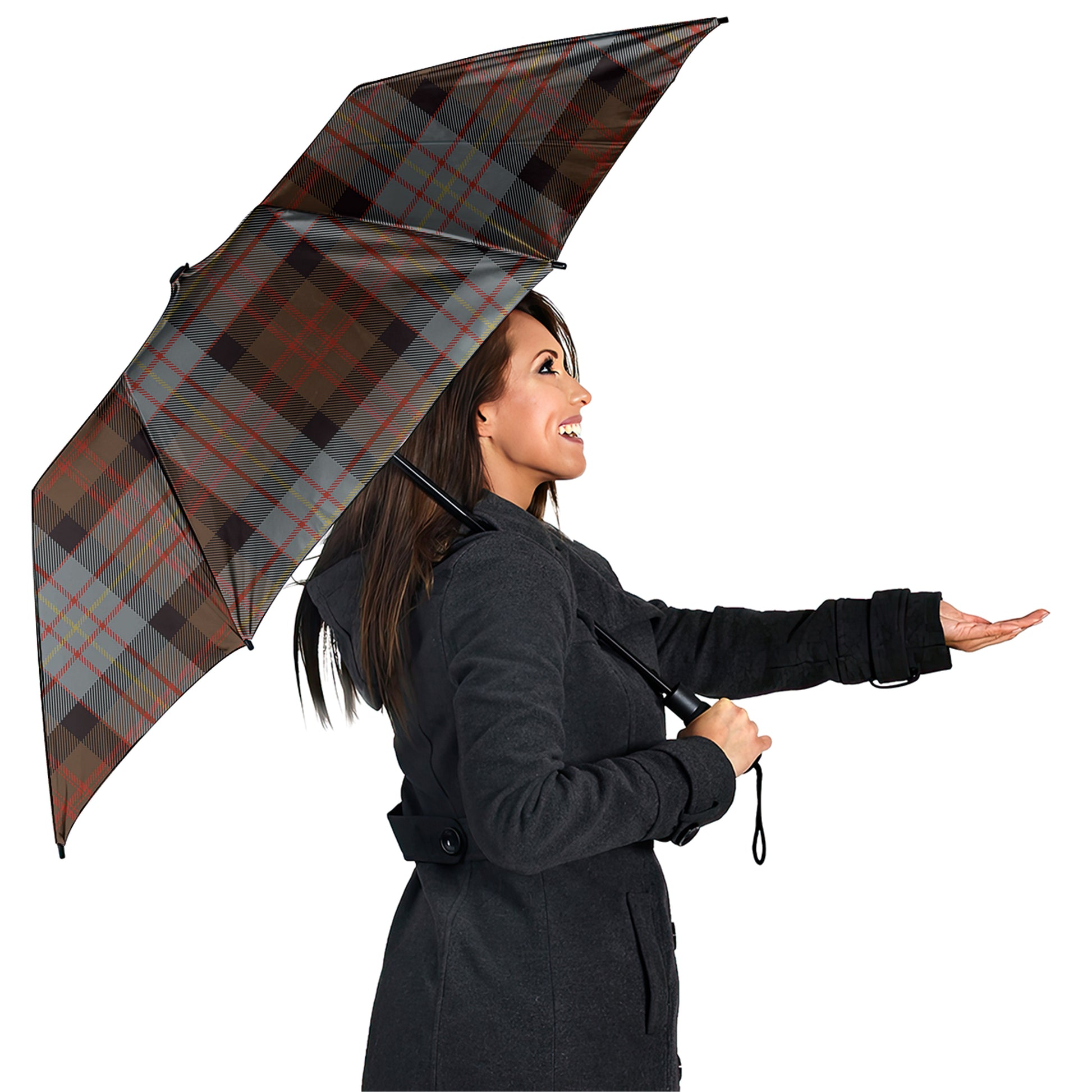 Cameron of Erracht Weathered Tartan Umbrella - Tartanvibesclothing